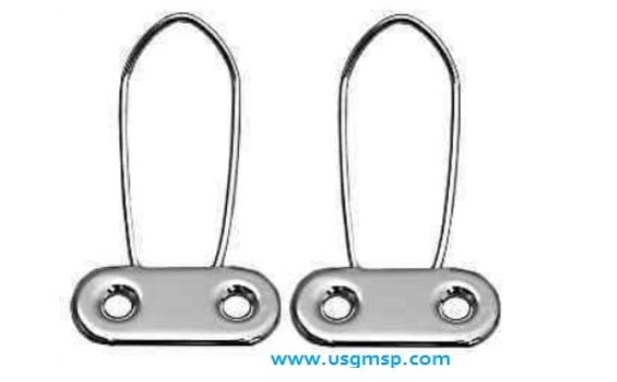 Seat Belt Hooks: 67-73 GM various